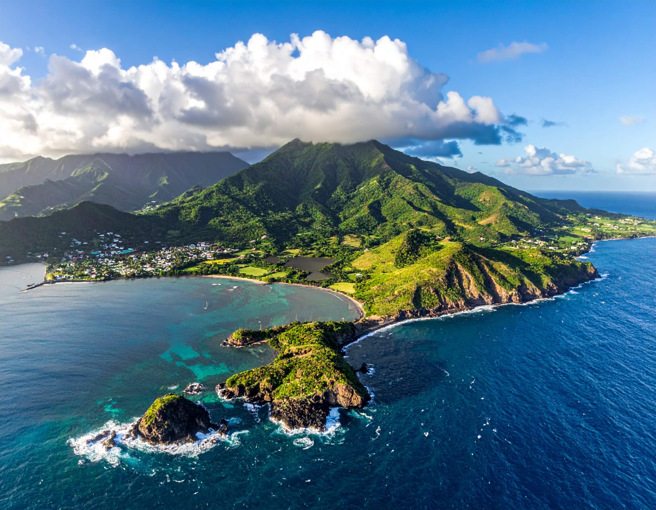 세인트 키츠 전경